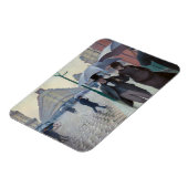 Gustave Caillebotte - Parijse straat; Regenachtige Magneet (Linkerzijde)