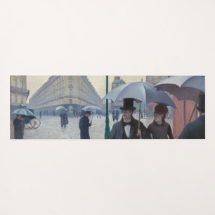 Gustave Caillebotte - Parijse straat; Regenachtige Yogamat