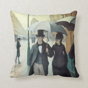 Gustave Caillebotte PARIS STREET, RAINY DAY 1877 Kussen