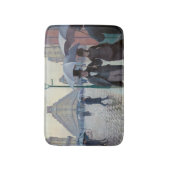 Gustave Caillebotte - Paris Street; Rainy Day Badmat (Voorkant Verticaal)