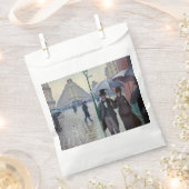 Gustave Caillebotte - Paris Street; Rainy Day Bedankzakje (Geknipt)