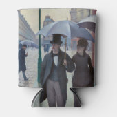 Gustave Caillebotte - Paris Street; Rainy Day Blikjeskoeler (Voorkant)