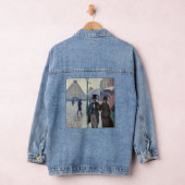 Gustave Caillebotte - Paris Street; Rainy Day Denim Jacket (Hangar)