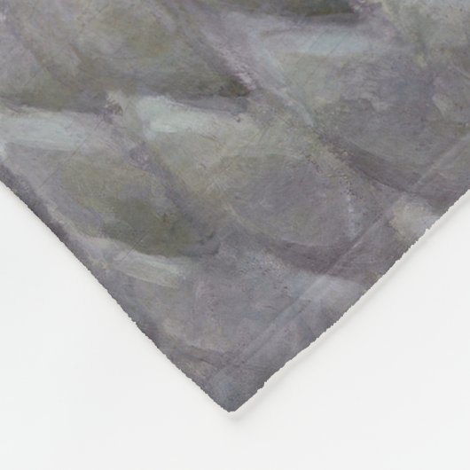 Gustave Caillebotte - Paris Street; Rainy Day Fleece Deken (Hoek)