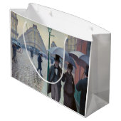 Gustave Caillebotte - Paris Street; Rainy Day Groot Cadeauzakje (Achterkant Gekanteld)