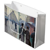 Gustave Caillebotte - Paris Street; Rainy Day Groot Cadeauzakje (Voorkant Gekanteld)