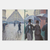 Gustave Caillebotte - Paris Street; Rainy Day Inpakpapier Vel (Voorkant 2)