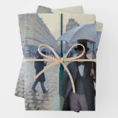 Gustave Caillebotte - Paris Street; Rainy Day Inpakpapier Vel (In situ)