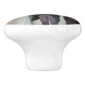 Gustave Caillebotte - Paris Street; Rainy Day Keramische Knop (Zijkant)