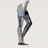 Gustave Caillebotte - Paris Street; Rainy Day Leggings (Rechts)