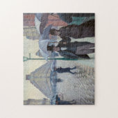 Gustave Caillebotte - Paris Street; Rainy Day Legpuzzel (Verticaal)