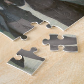 Gustave Caillebotte - Paris Street; Rainy Day Legpuzzel (Zijkant)