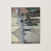 Gustave Caillebotte - Paris Street; Rainy Day Legpuzzel (Verticaal)