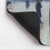 Gustave Caillebotte - Paris Street; Rainy Day Muismat (Hoek)