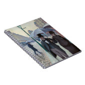 Gustave Caillebotte - Paris Street; Rainy Day Notitieboek (Rechterzijde)