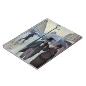 Gustave Caillebotte - Paris Street; Rainy Day Notitieboek (Linkerzijde)