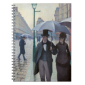 Gustave Caillebotte - Paris Street; Rainy Day Notitieboek (Voorkant)