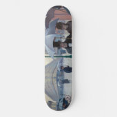 Gustave Caillebotte - Paris Street; Rainy Day Persoonlijk Skateboard (Voorkant)