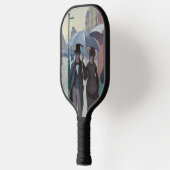 Gustave Caillebotte - Paris Street; Rainy Day Pickleball Paddle (Links)