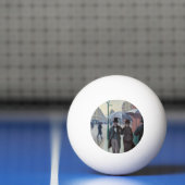 Gustave Caillebotte - Paris Street; Rainy Day Pingpongbal (Net)