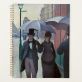 Gustave Caillebotte - Paris Street; Rainy Day Planner (Voorkant)