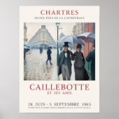 Gustave Caillebotte Paris Street Rainy Day Poster (Voorkant)