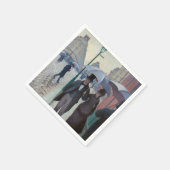 Gustave Caillebotte - Paris Street; Rainy Day Servet (Hoek)