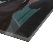 Gustave Caillebotte - Paris Street; Rainy Day Snijplank (Hoek)