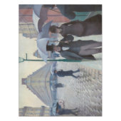 Gustave Caillebotte - Paris Street; Rainy Day Tafelkleed (Voorkant)