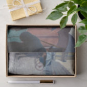 Gustave Caillebotte - Paris Street; Rainy Day Tissuepapier (Geschenk)