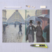 Gustave Caillebotte - Paris Street; Rainy Day Tissuepapier (Craft)