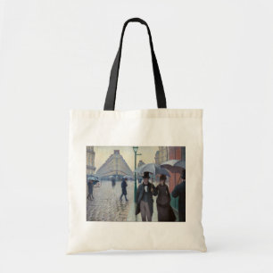Gustave Caillebotte - Paris Street; Rainy Day Tote Bag