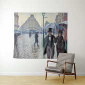 Gustave Caillebotte - Paris Street; Rainy Day Wandkleed (In Situ (horizontaal))