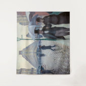 Gustave Caillebotte - Paris Street; Rainy Day Wandkleed (Voorkant)