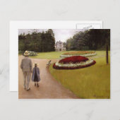 Gustave Caillebotte Park op Caillebotte Property Briefkaart (Voorkant / Achterkant)