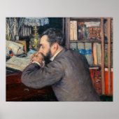 Gustave Caillebotte - Portret van Henri Cordier Poster (Voorkant)