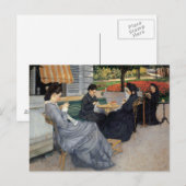 Gustave Caillebotte - Portretten in het platteland Briefkaart (Voorkant / Achterkant)