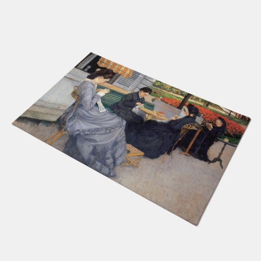 Gustave Caillebotte - Portretten in het platteland Deurmat (Schuin)