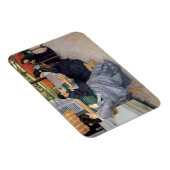 Gustave Caillebotte - Portretten in het platteland Magneet (Rechterzijde)