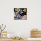 Gustave Caillebotte - Portretten in het platteland Poster (Keuken)