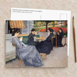 Gustave Caillebotte - Portretten op het platteland Briefkaart