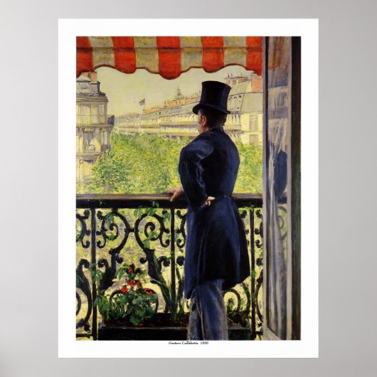 Gustave Caillebotte Poster (Voorkant)
