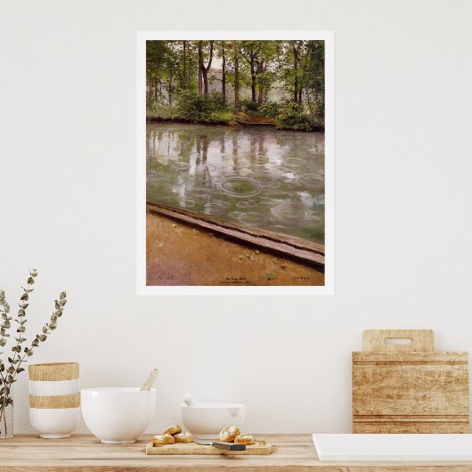 Gustave Caillebotte Poster (Keuken)