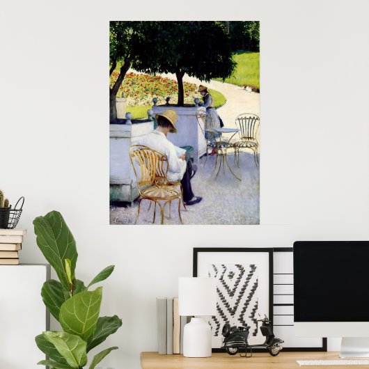 Gustave Caillebotte Poster (Thuiskantoor)