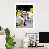 Gustave Caillebotte Poster (Thuiskantoor)
