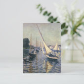 Gustave Caillebotte - Regatta in Argenteuil Briefkaart (Staand voorkant)