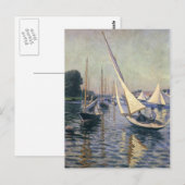 Gustave Caillebotte - Regatta in Argenteuil Briefkaart (Voorkant / Achterkant)
