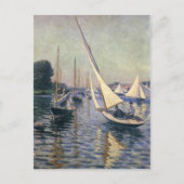 Gustave Caillebotte - Regatta in Argenteuil Briefkaart (Voorkant)