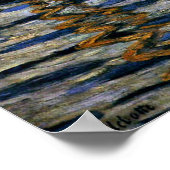 Gustave Caillebotte: Regatta in Argenteuil Poster (Hoek)