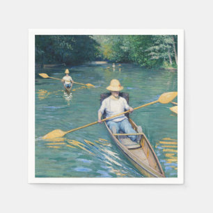 Gustave Caillebotte - Roeibootjes op de Yerres Servet